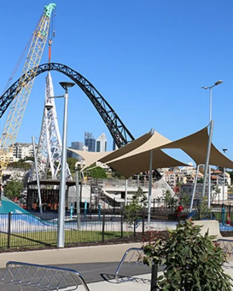 Stadium Shade Sails