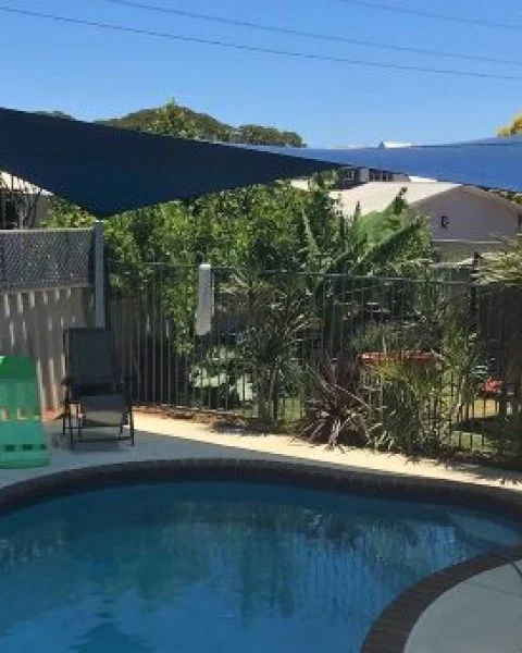 Swan View Pool Shade Sail