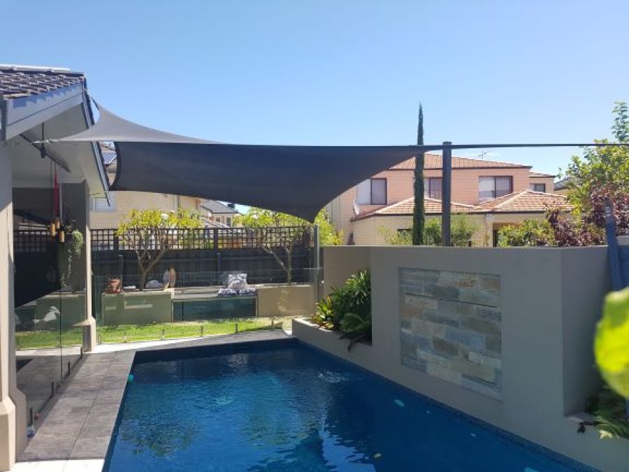 Churchlands Pool shade Sail