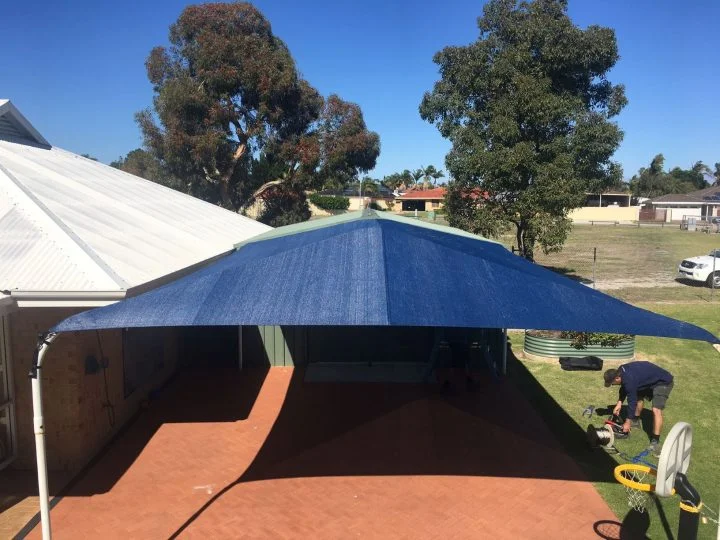 Hip and Ridge Shade Structure for Primary School in High Wycombe