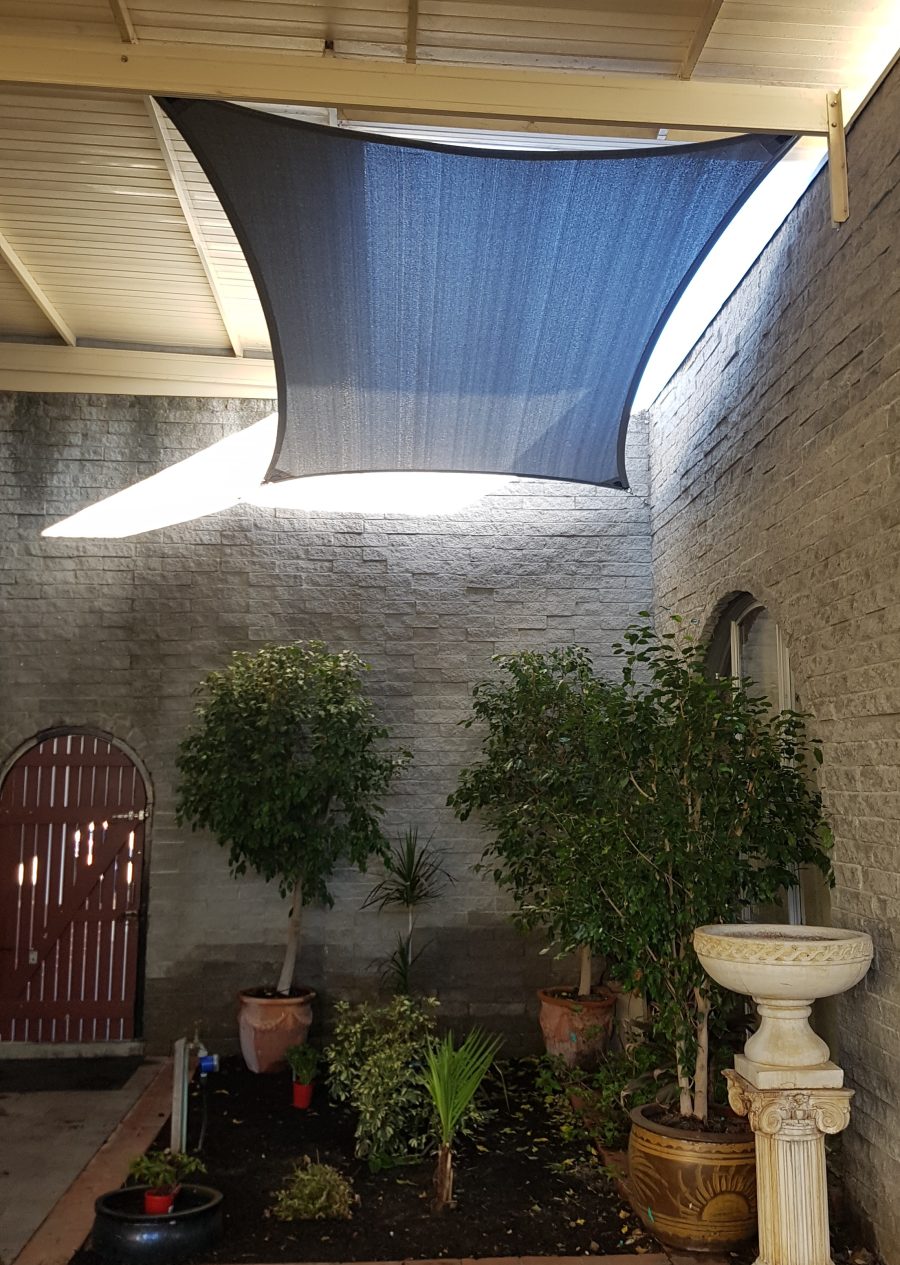 High Quality Courtyard Shade Sail in Balcatta