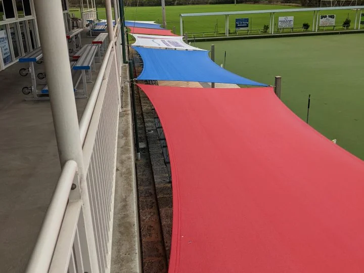 Leeming Bowling Club Shade Sails