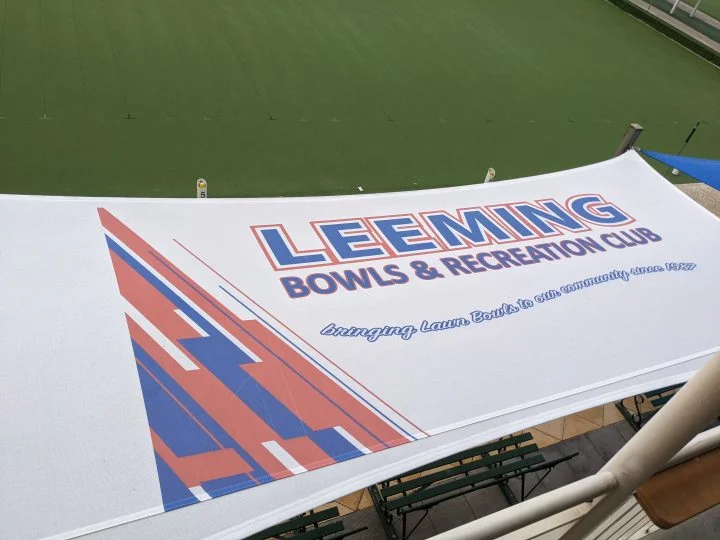 Leeming Bowling Club Shade Sails