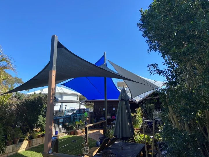 Bassendean Colourful Shade Sails