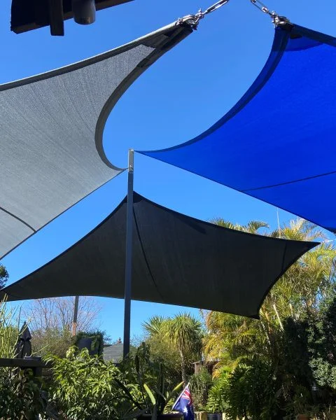 Bassendean Colourful Shade Sails