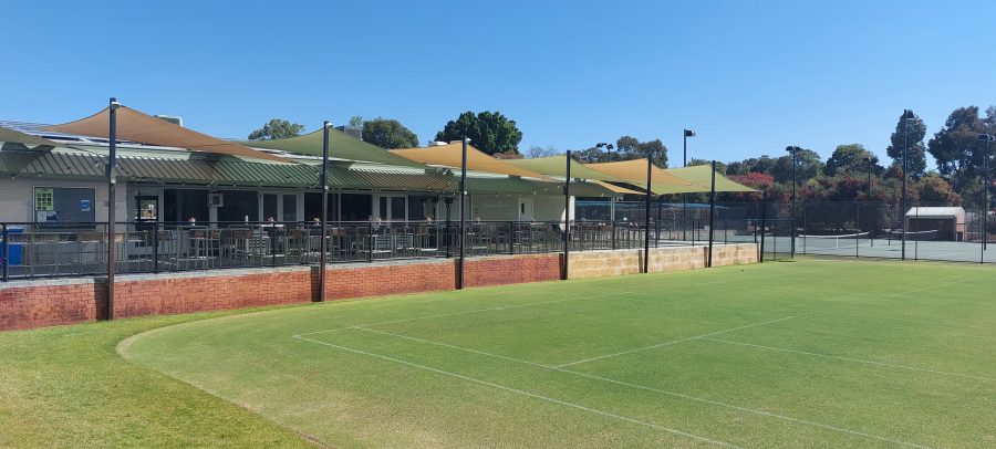 Alexander Park Tennis Club Shade Sails