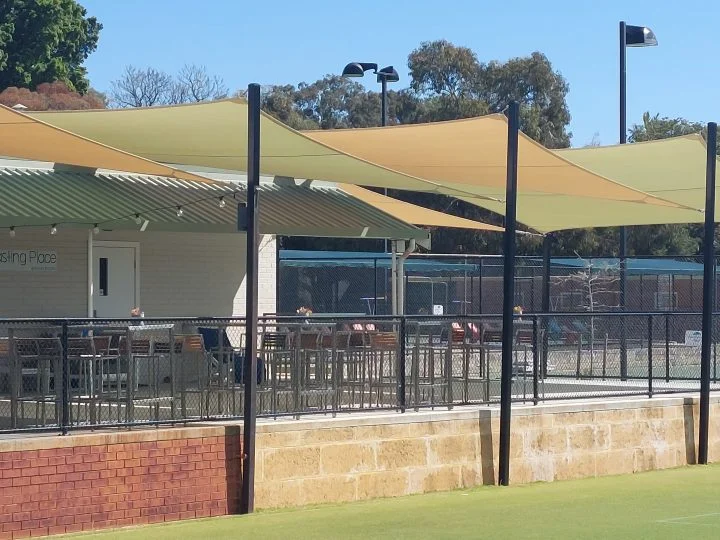 Alexander Park Tennis Club Shade Sails