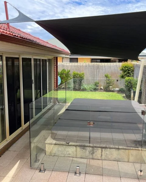 Canning Vale Shade Sail Spa Cover