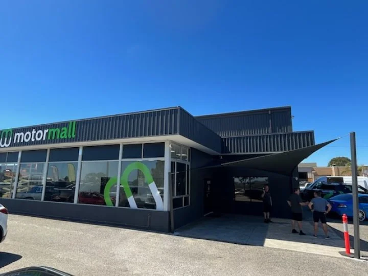 Motor Mall Wangara Shade Sails
