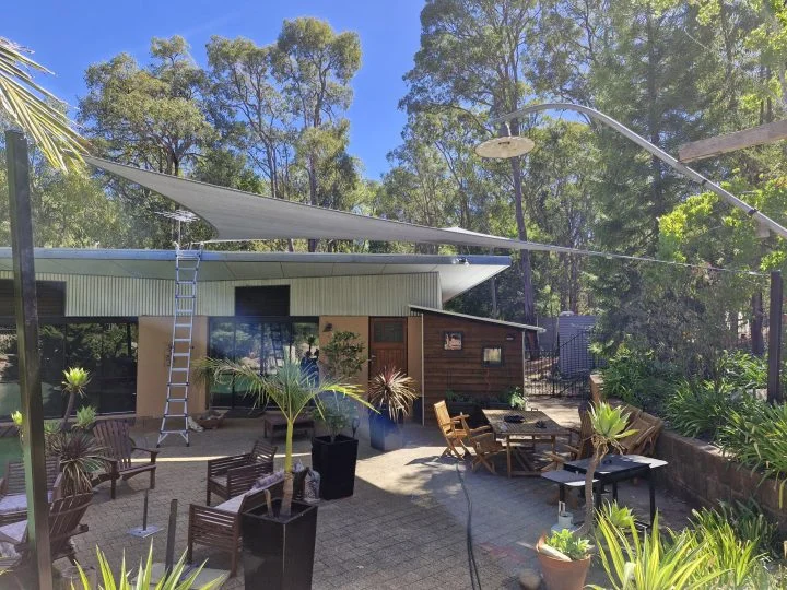Mundaring Pool Side Shade Sails