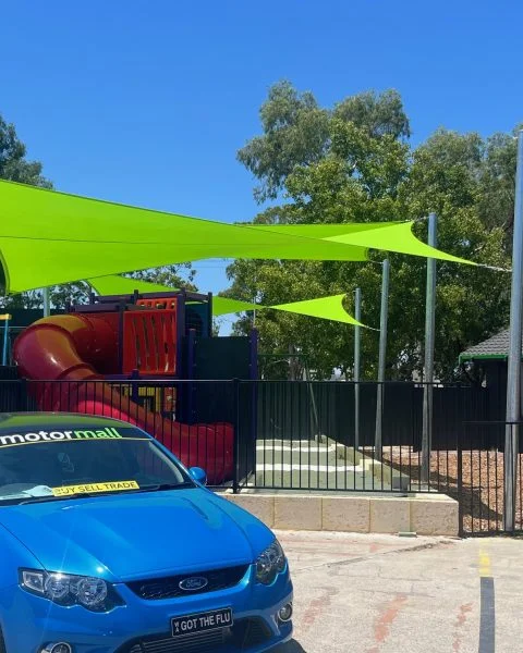 Motormall Wangara Playground Shade Sails