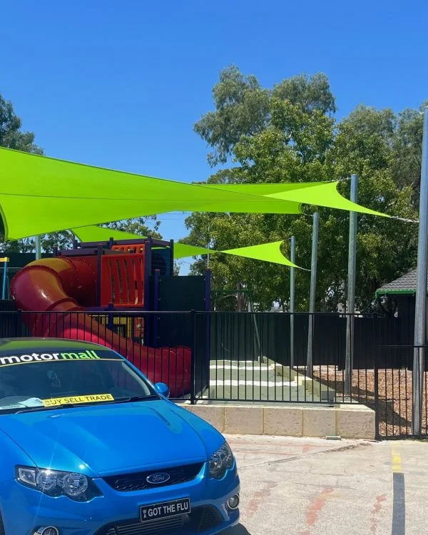 Motormall Wangara Playground Shade Sails