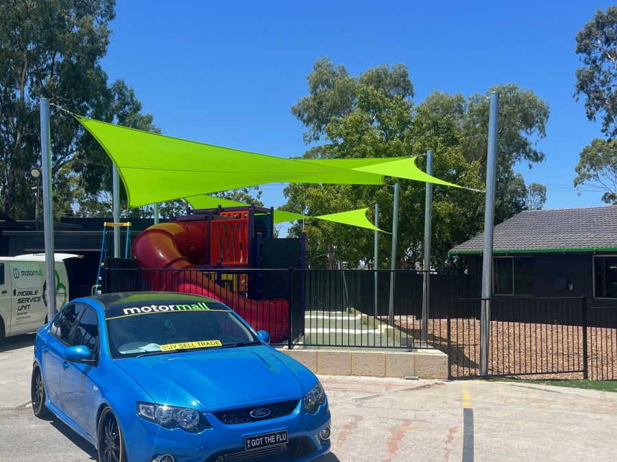 Motormall Wangara Playground Shade Sails