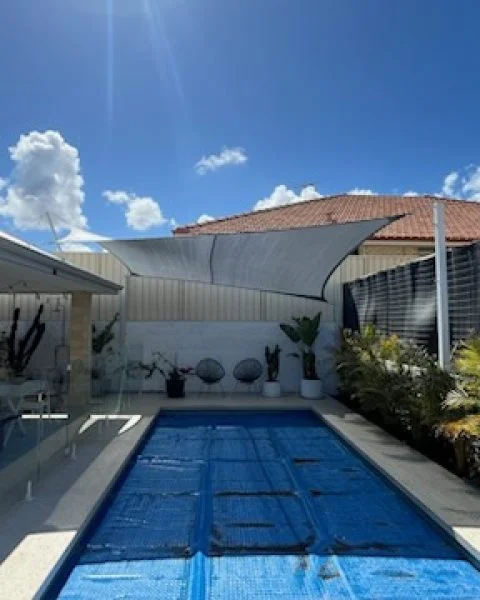 Tapping Pool and Monkey Bars Shade Sails