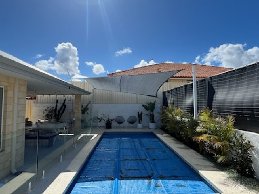 Tapping Pool and Monkey Bars Shade Sails